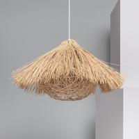 ILUZZIA Shiyan Rattan Ceiling Pendant Light - Natural