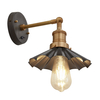 Industville Brooklyn 8 Inch Umbrella Wall Light - Pewter & Brass