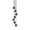Industville Globe 7 Light Cluster Ceiling Pendant - Pewter