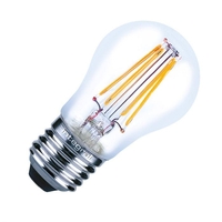 Integral 4W Warm White LED Decorative Filament Golf Ball Bulb - Screw Cap