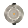 Integral 6W Cool White Dimmable LED Fire Rated Adjustable Downlight - Satin Nickel