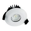 Integral 6W Dimmable Warm White LED Fire Rated Low Profile Fixed Downlight - Matt White