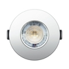 Integral Evofire+ 3.8W Cool White Dimmable LED Fire Rated Fixed Downlight - Polished Chrome