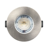 Integral Evofire+ 3.8W Warm White Dimmable LED Fire Rated Fixed Downlight - Satin Nickel