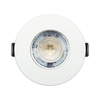 Integral Evofire+ 3.8W Warm White Dimmable LED Fire Rated Fixed Downlight - White