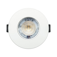 Integral Evofire+ 3.8W Warm White Dimmable LED Fire Rated Fixed Downlight - White