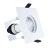 Integral EvoFire Fire Rated Low Profile Fixed Square Downlight with Insulation Guard - White