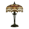 Interiors 1900 Vesta Tiffany Style Small Table Lamp