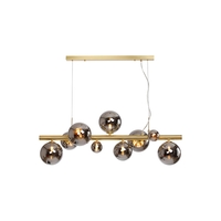 Ira Bar Ceiling Pendant Light - Satin Gold