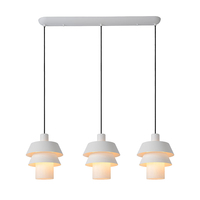 Lucide Jaden 3 Light Bar Ceiling Pendant - White