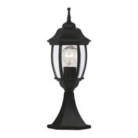 Lucide Tireno Outdoor Pedestal Light - Black