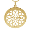 9ct Yellow Gold Plated Dream Catcher Necklace