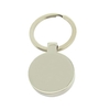 Stainless Steel Round Keyring With Optional Engraving