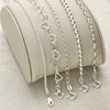 Sterling Silver Anklet Various Styles
