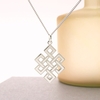 Sterling Silver Celtic Trinity Pendant & Optional Chain