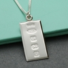 Sterling Silver Custom Hallmarked Ingot With Optional Engraving