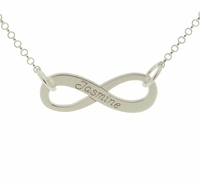 Sterling Silver Infinity Necklace