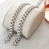 Sterling Silver Mens 8.5mm Jubilee Watch Link Chain