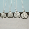 Sterling Silver St Christopher Pendant With Cross Various Sizes,  Optional Engraving & Chain