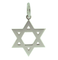 Sterling Silver Star Of David Pendant
