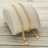 Yellow Gold 4.3mm Hollow Rope Chain