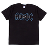AC/DC Black Classic Logo "Live at the River Plate 09" Mens T-Shirt