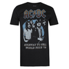 AC/DC Highway World Tour 79 Black T-Shirt