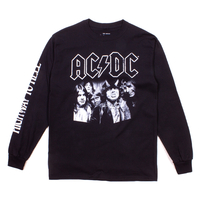 AC/DC Highway World Tour Black Long Sleeve T-Shirt