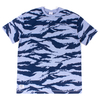 Addict Blue Heather Tigerclaw T-Shirt