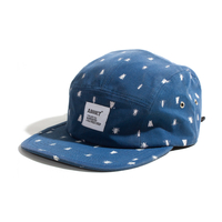 Addict Indigo Wasp Pattern Cap