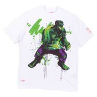 Addict x Marvel White "Mitch Hulk" T-Shirt