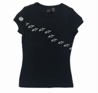 Alpinestars Womens Black Printed T-Shirt