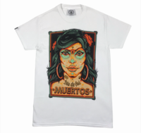 AnyForty & Tom Mac Duo De La Muerte White T-Shirt