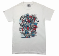 AnyForty Versus Greg Mike White T-Shirt