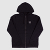 Artifacts Apparel Black Zipped Hoodie