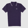 Artifacts Apparel Blue Marl Pique Polo