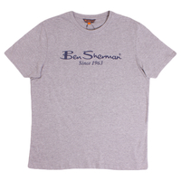 Ben Sherman Grey Marl Original Logo T-Shirt