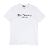 Ben Sherman White Original Chest Logo Crew Neck T-Shirt