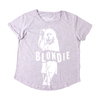Blondie Light Graphite Ladies Singing T-Shirt
