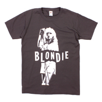Blondie Stage Print Charcoal Crew Neck T-Shirt