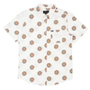 Brixton Off White/ Autumn Charter Print Shirt