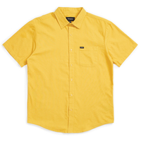 Brixton Sunset Yellow Charter Oxford S/S Shirt