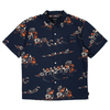Brixton Washed Navy/ Ginger Cruze Shirt
