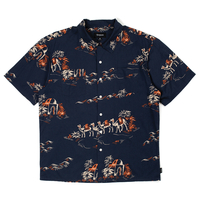 Brixton Washed Navy/ Ginger Cruze Shirt