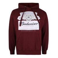 Budweiser Burgundy Hoodie