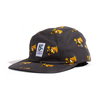 City Fellaz Grey Tuci All Over 5 Panel Cap