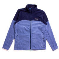 Columbia Blue / Navy Basin Trail III Full Zip Fleece