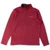Columbia Red Jasper Heather Great Hart Mountain III Half Zip Fleece