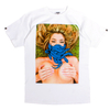 Crooks & Castles White "Snake Face" T-Shirt