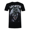 D.C. Comic Crazed Joker Black T-Shirt